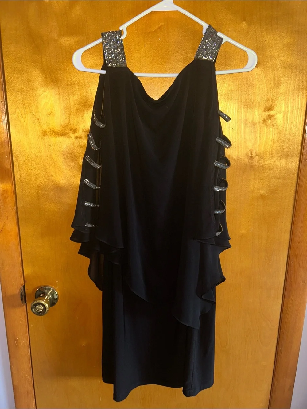 black mini party dress Nana Jacqueline Zephina Velvet Collection:FY24WK1740OFF please check our Color Pinafore Dress 60s Mod SIZE:XS / US 2